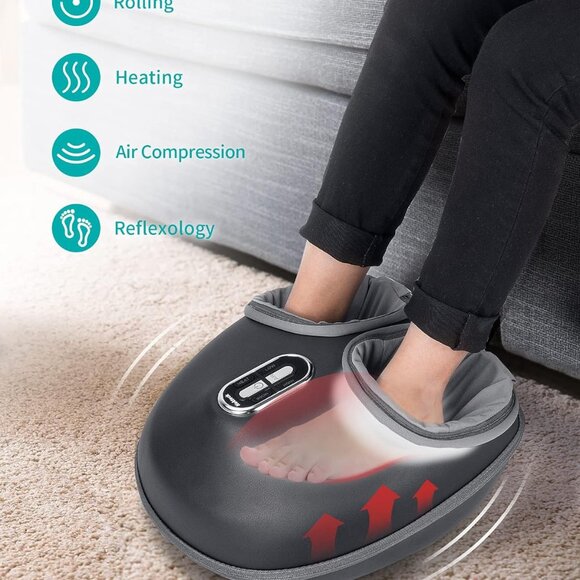 Nekteck Shiatsu Foot Massager with Heat - Picture 5 of 6